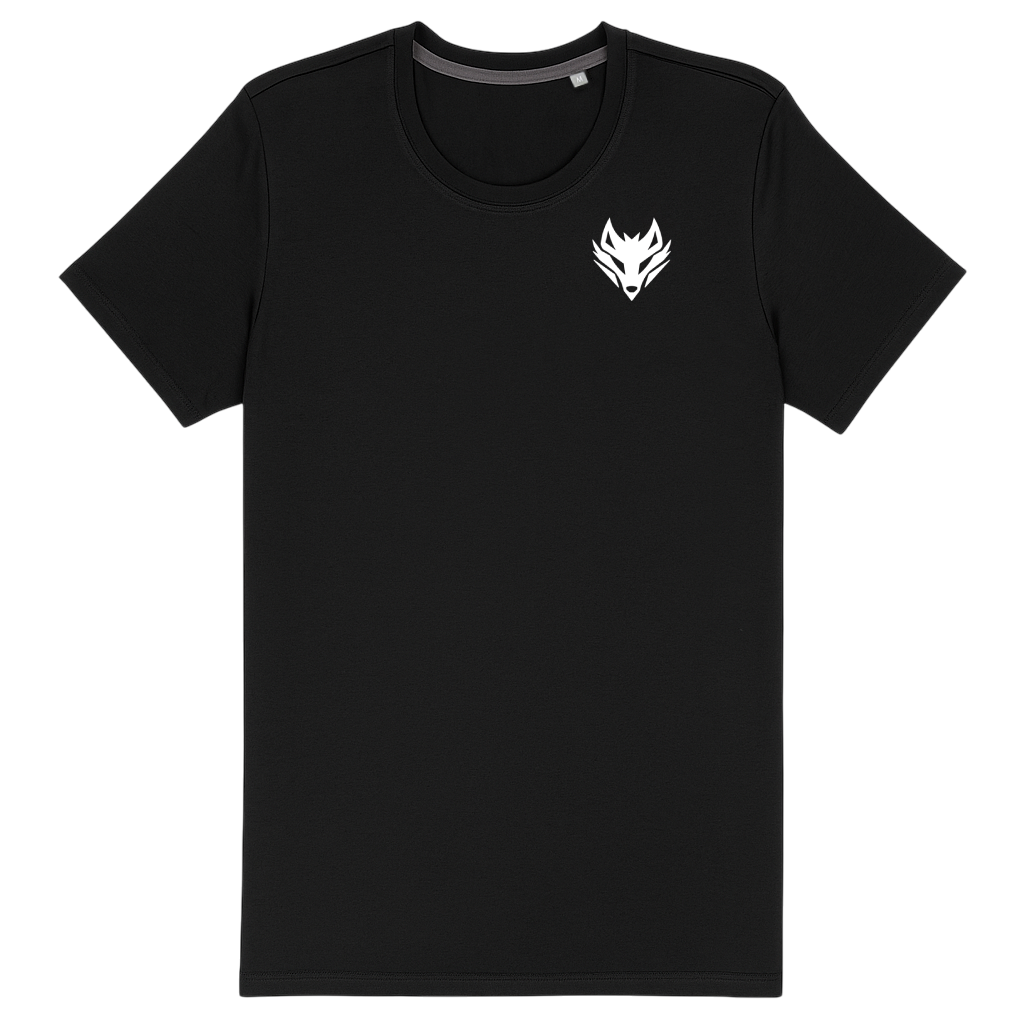 SHAPED & LITTLE WOLF T-SHIRT (zwart)